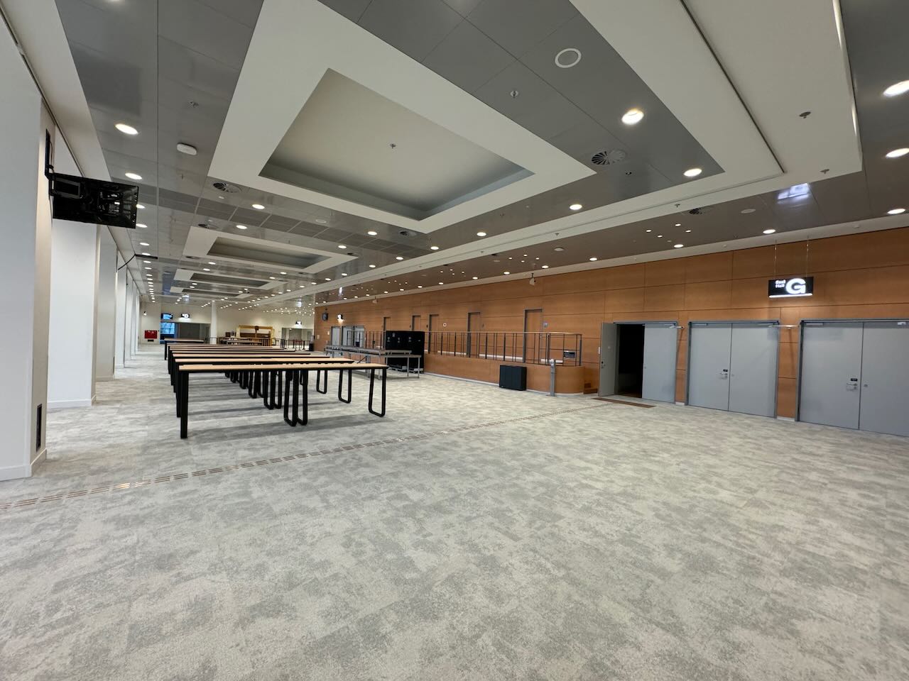  Hall G Foyer, right-hand side