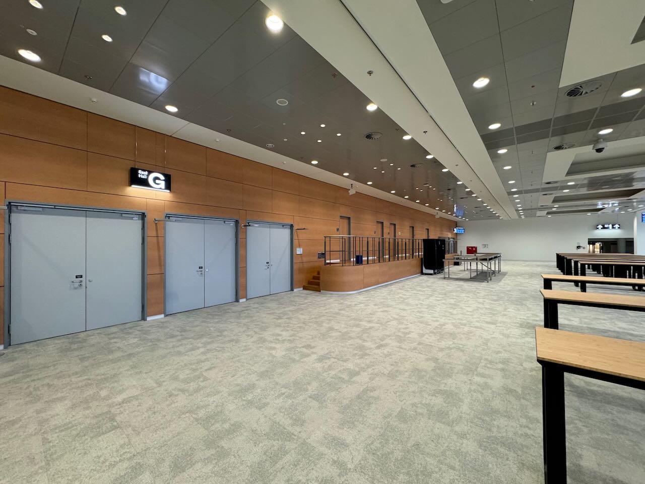  Hall G Foyer, right-hand side